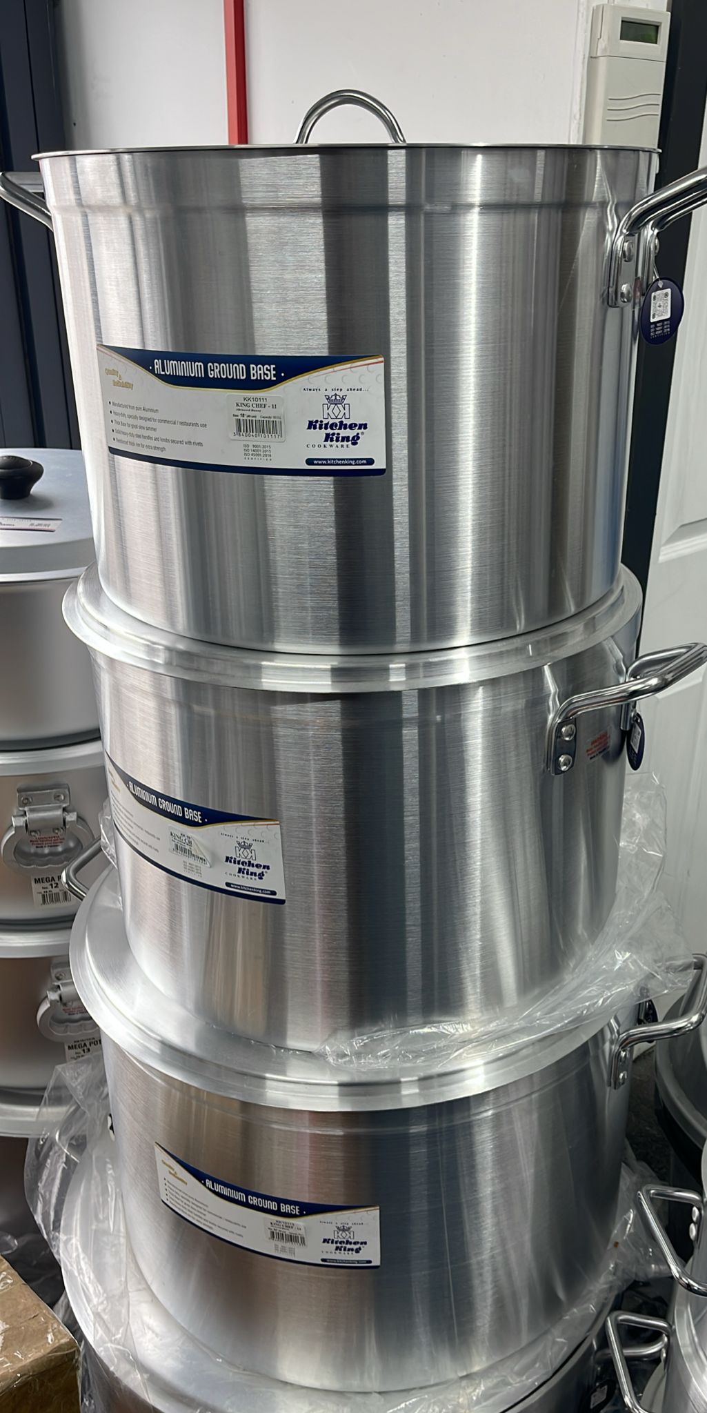 Alumunium cooking pot set
