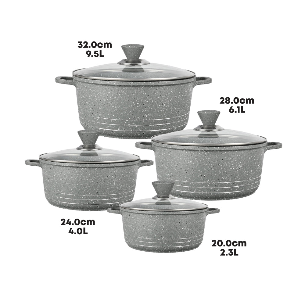 Grace stockpot Set 4pc