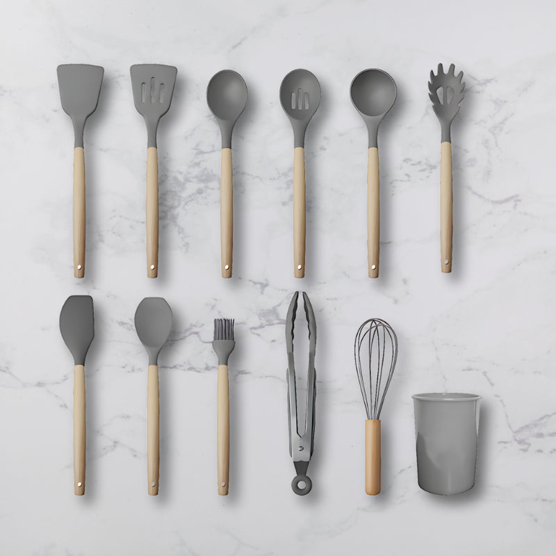 Utensil Set 12pc Grey