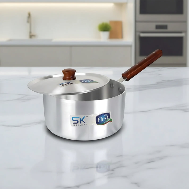 Aluminum Sauce Pan Set with Lids