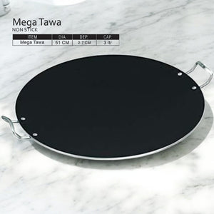 Non Stick Commercial Tawa, Large Chapati Pan - alt image