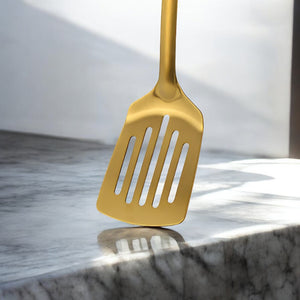 Gold Kitchen Utensils Slotted Turner - alt image