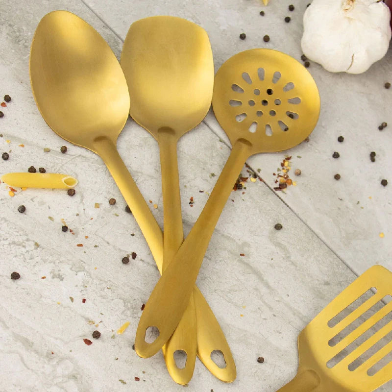 Gold Kitchen Utensils Skimmer