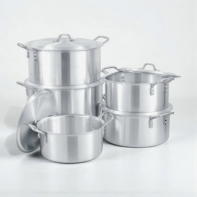 Aluminium Cookware Deep Stockpot Soup Pot Saucepan