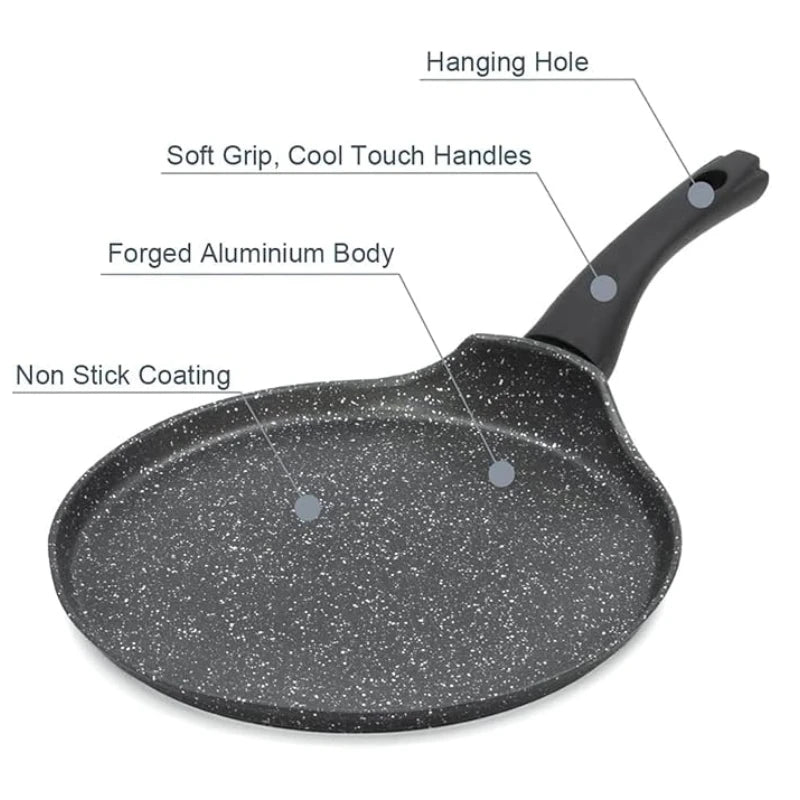 Non-Stick Crepe Pan With Stay-Cool Handle
