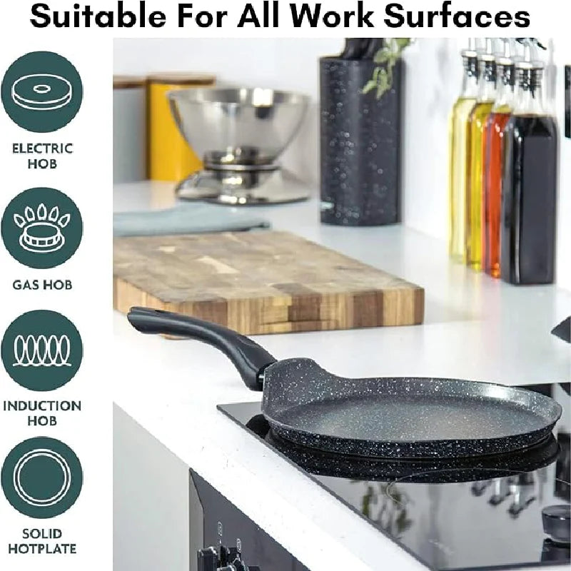 Non-Stick Crepe Pan With Stay-Cool Handle