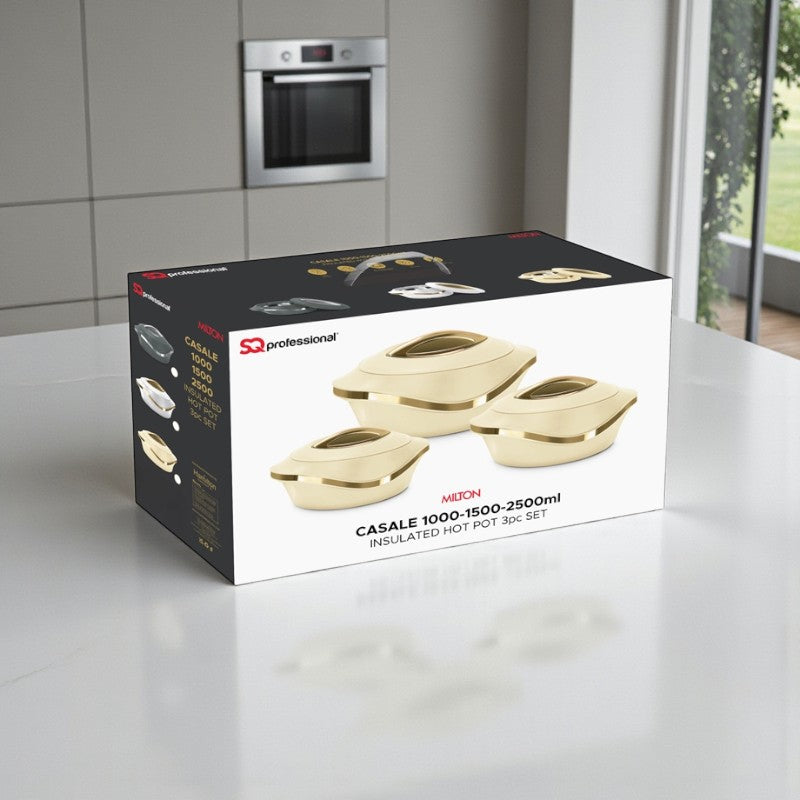 Insulated Hot Pot Set 3pc