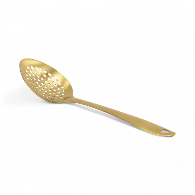Gold Kitchen Utensils Skimming Spoon