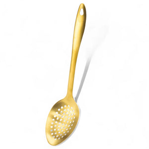 Gold Kitchen Utensils Skimming Spoon