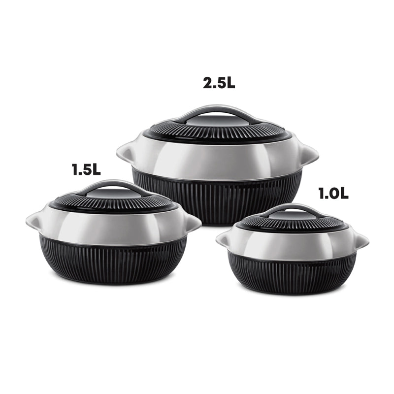 Insulated Hot Pot Set 3pc