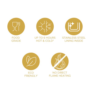 Insulated Hot Pot Set 3pc - alt image