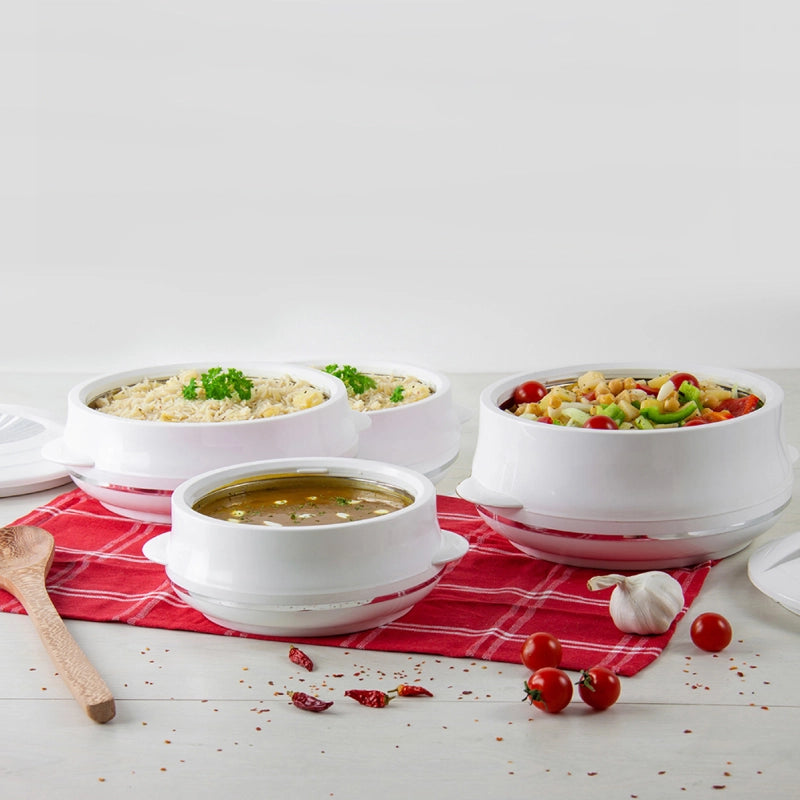 Insulated Hot Pot Set 4pc