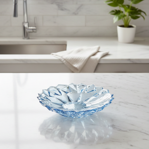 JUMBO GLASS FRUIT PLATTER / SERVING TRAY