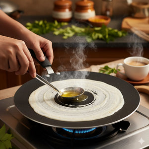 Nonstick tawa marble coating - alt image