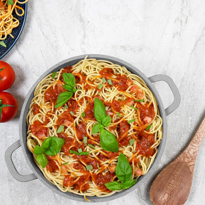 Grace Die-Cast Alumunium Non-Stick Stockpot Set 4pcs (Grey)