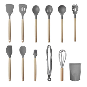 Utensil Set 12pc Grey